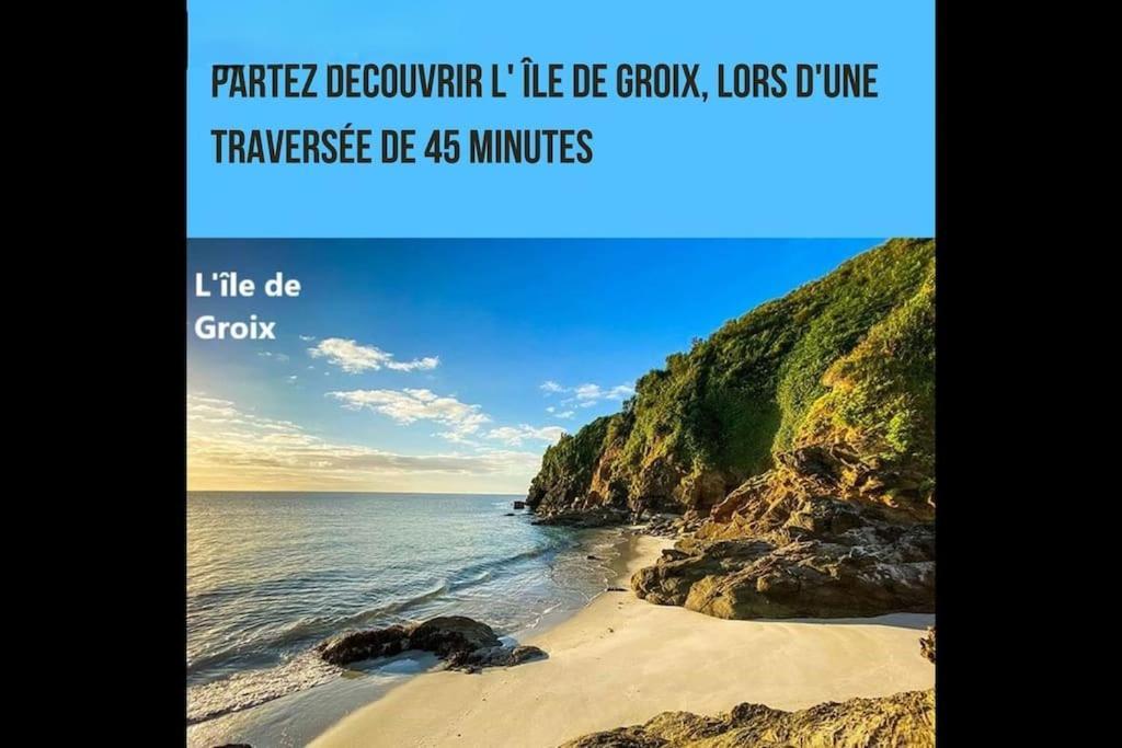 T3 Proche Centre Ville Gare Sncf Plage Avec Parkink Prive Lorient Esterno foto
